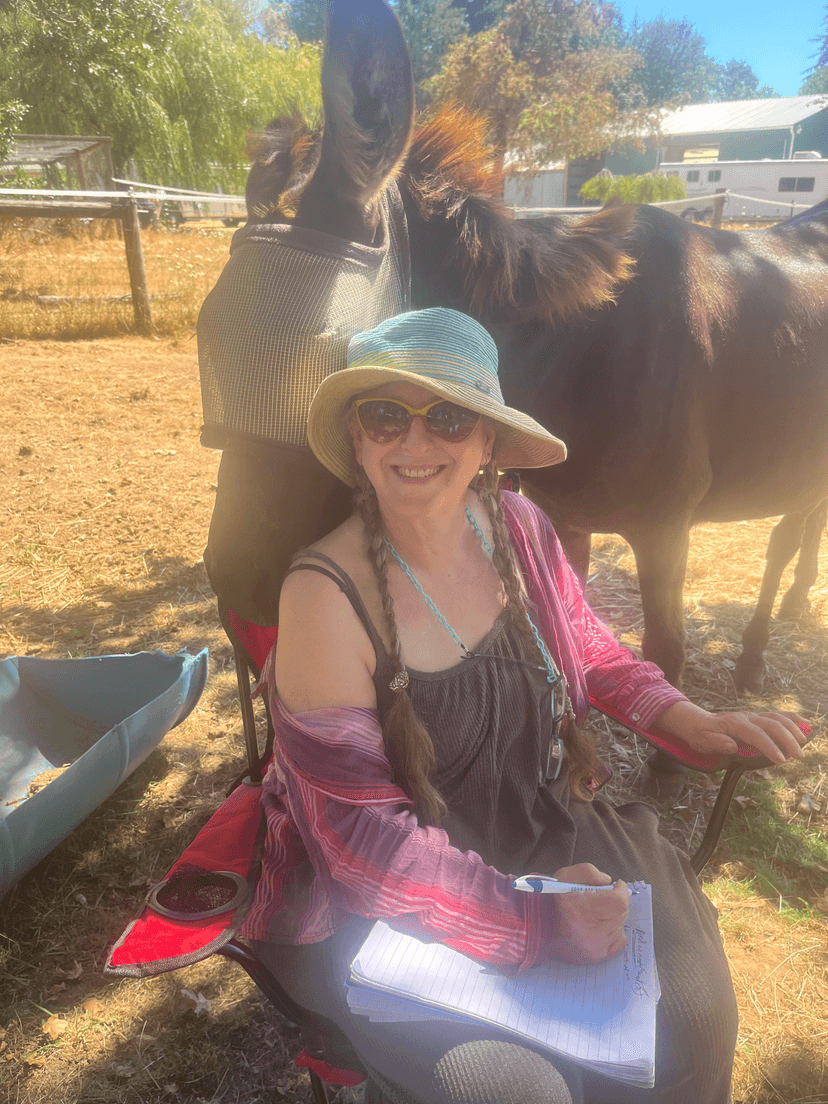 Picture of Lori Cook, equine life coach.